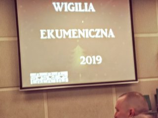 Rok 2019 - Wigilia Ekumeniczna